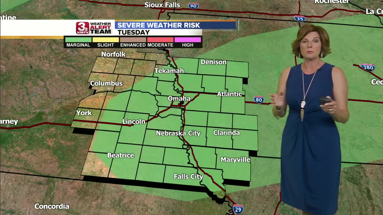 Jennifer's Tuesday Forecast