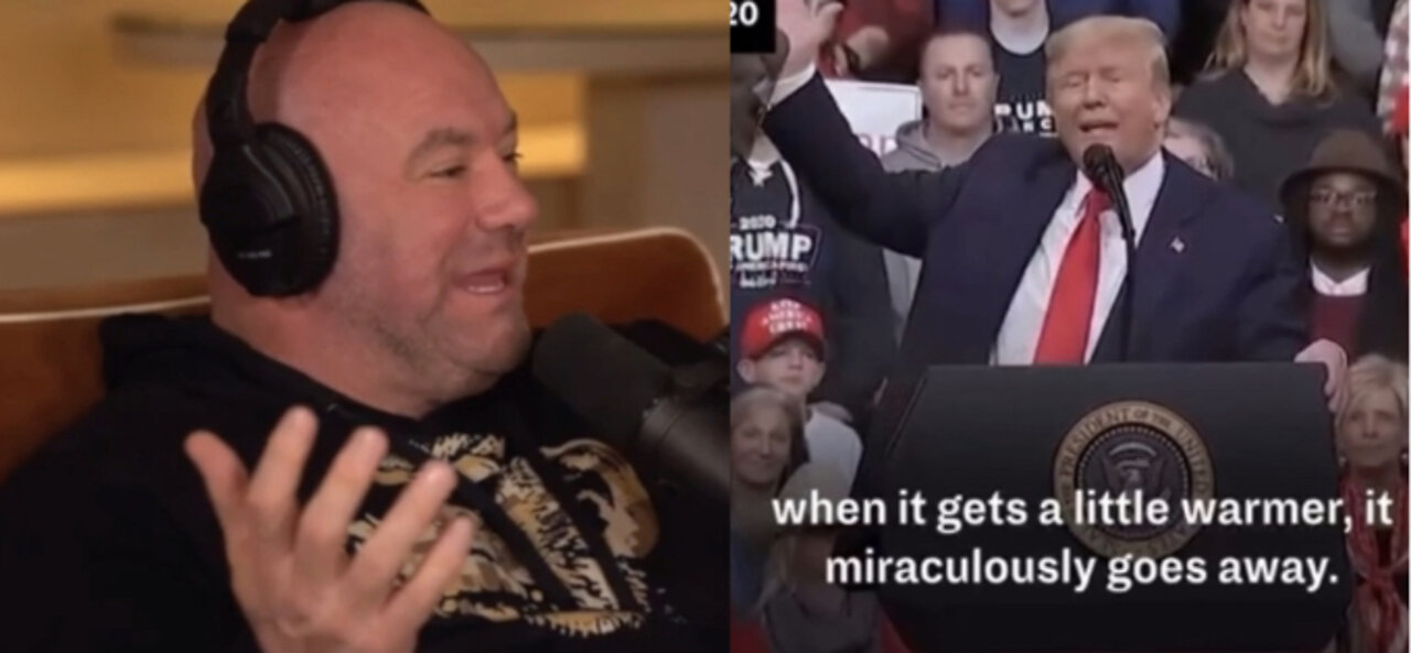 Dana White: Where Did Covid Go? Trump Did Predict It Would Miraculously Disappear By April