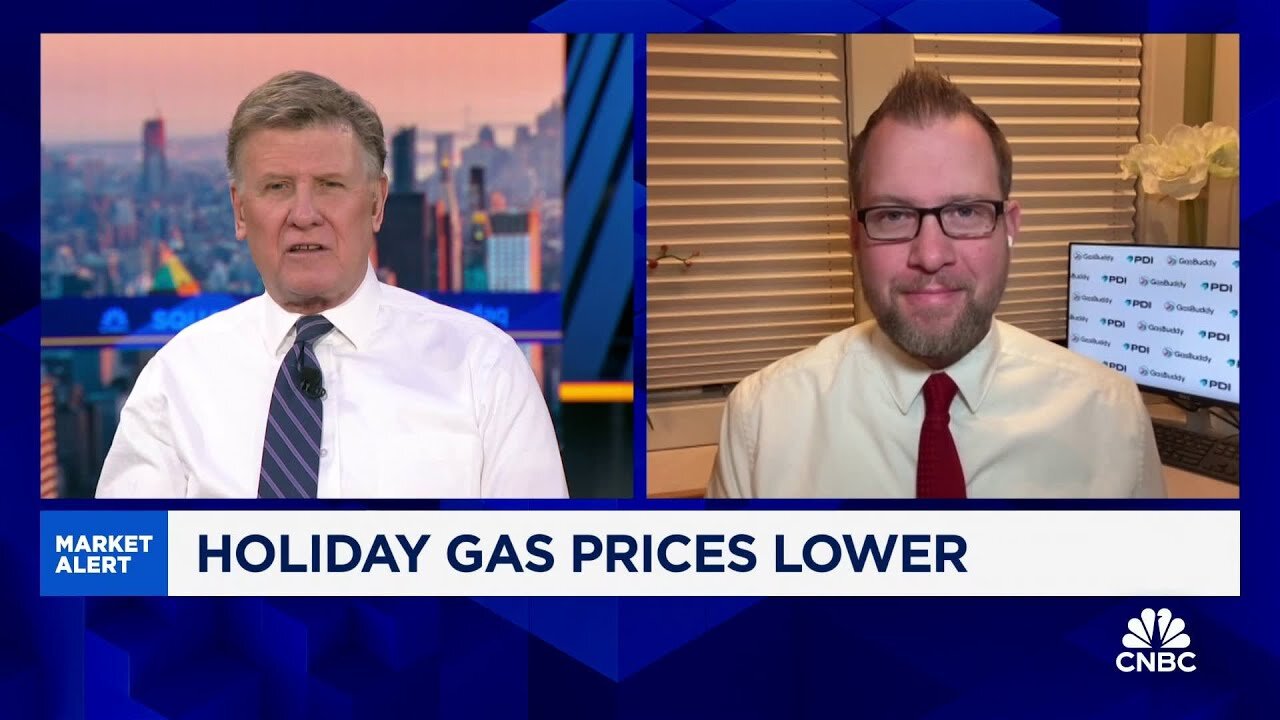 Americans are enjoying some of the lowest holiday gas prices since Covid: GasBuddy's Patrick De Haan