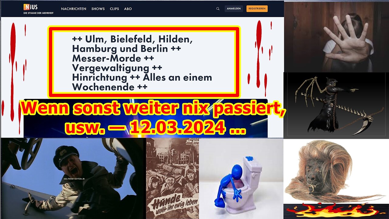 Na ja, wenn sonst weiter nix passiert, usw. — 12.03.2024 ...