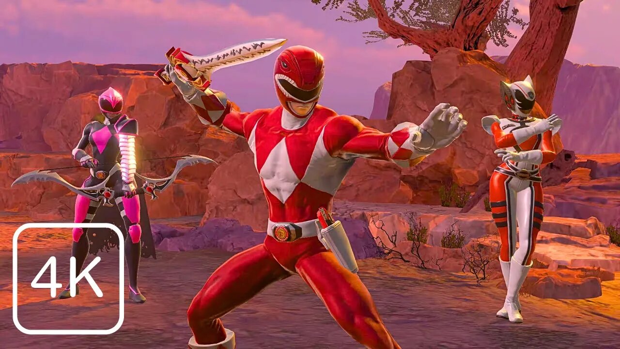 [4K] Red Ranger VS Ryu Ranger - Power Rangers Battle