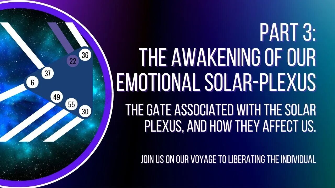 Ep 21:Part 3: The Awakening of our Emotional Solar-Plexus