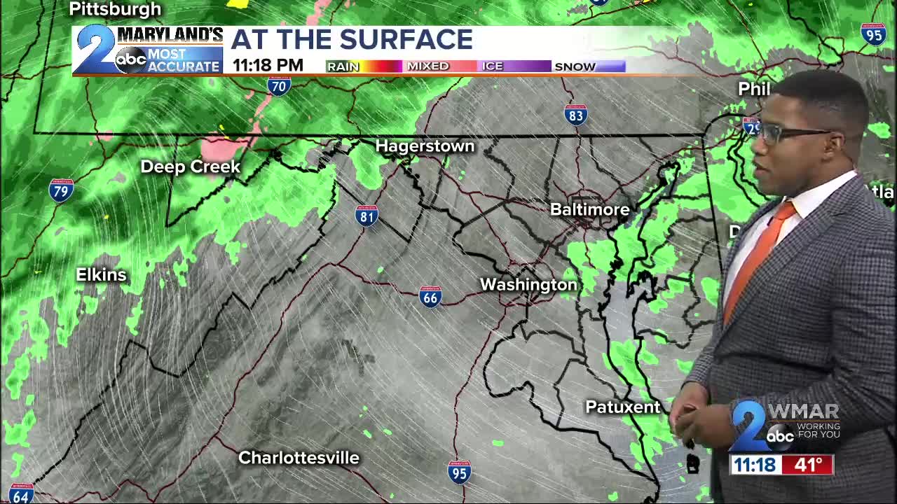 WMAR-2 News Weather at 11