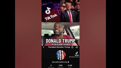 DONALD TRUMP with MASSIVE TIKTOK LOVE