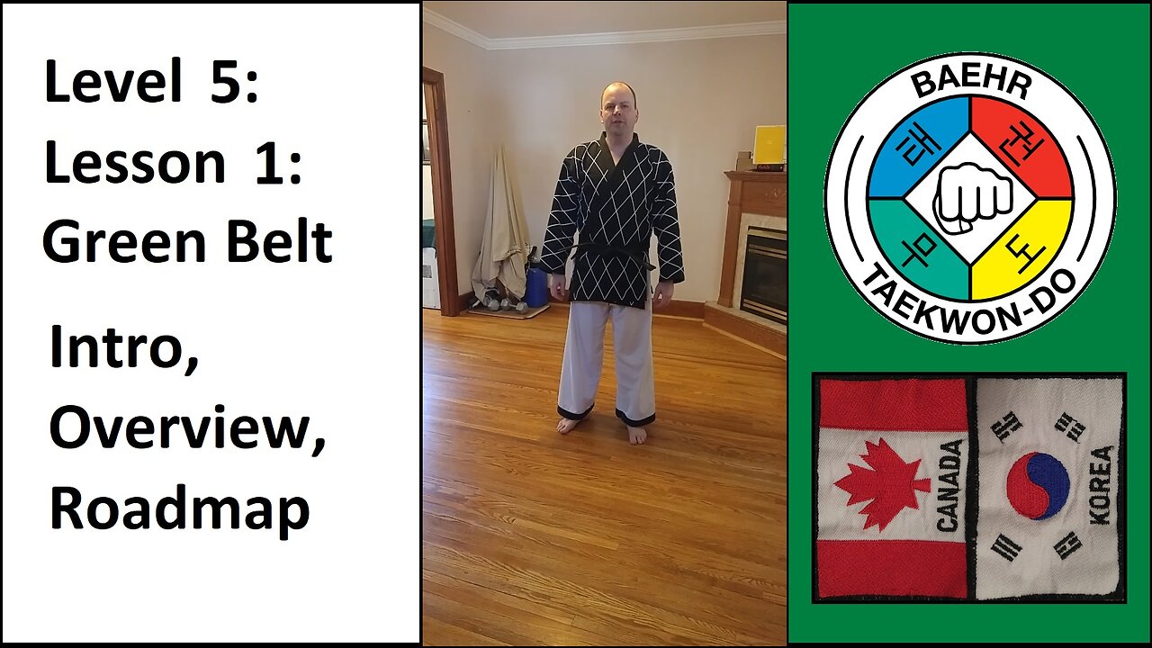 Baehr Taekwondo: 05-01: Green Belt - Intro, Overview, Roadmap