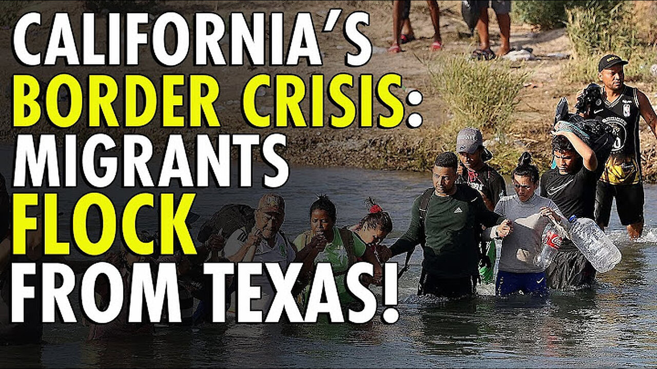 California Faces MASSIVE Influx of Illegal Border Crossings as Migrants Divert from Texas