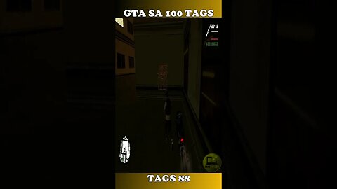 GTA SAN ANDREAS 100 TAGS TAG 88 #shorts #semedissaum #gta