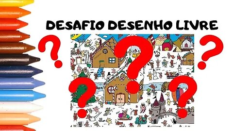 DESAFIO DESENHO LIVRE: ENCONTRE O PANDA