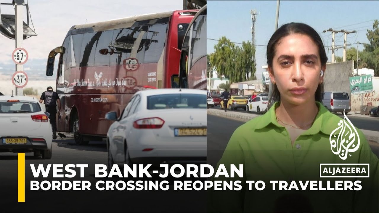 West Bank-Jordan border crossing reopens to travellers