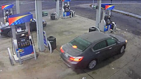 Retired DPD officer's car stolen from gas station on Detroit's east side