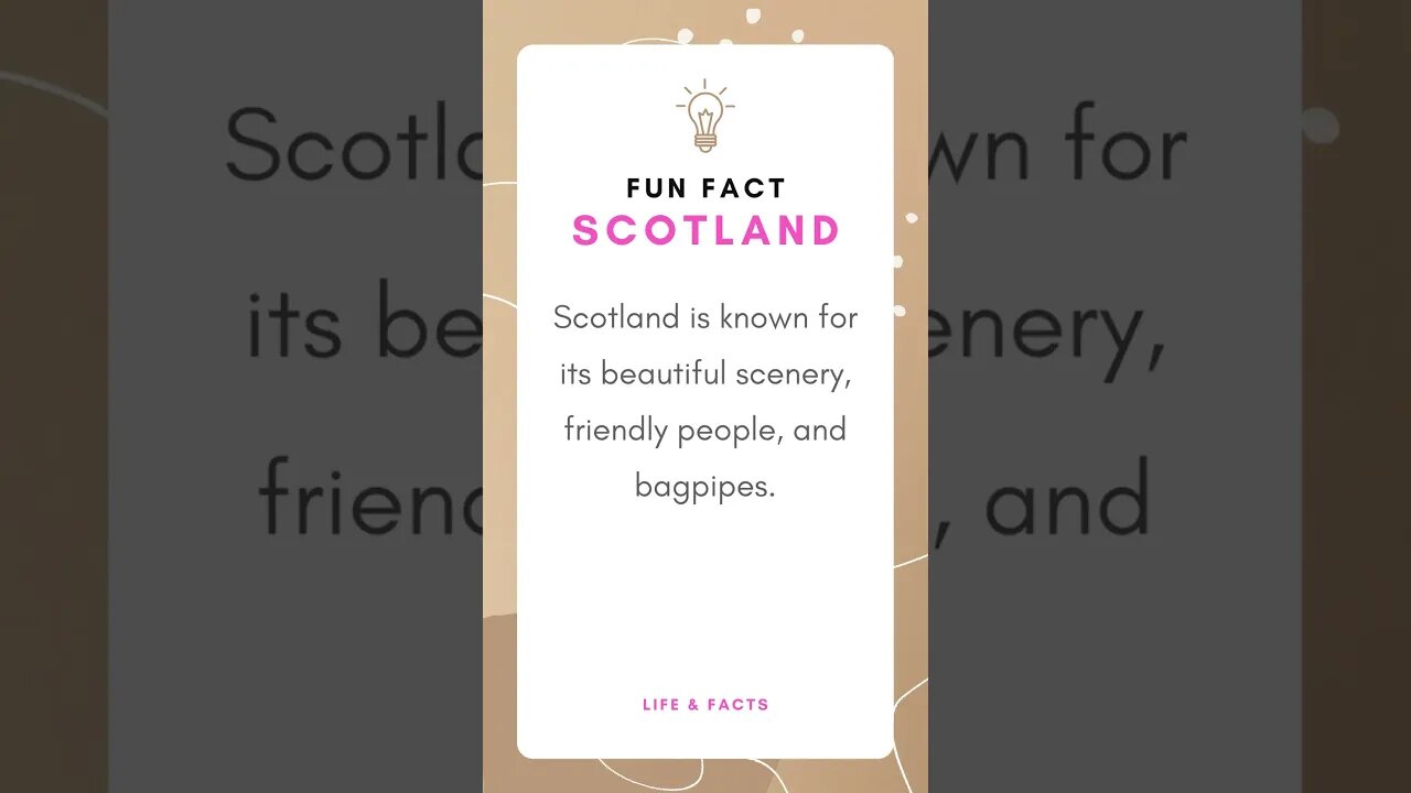 Fun Facts Scotland