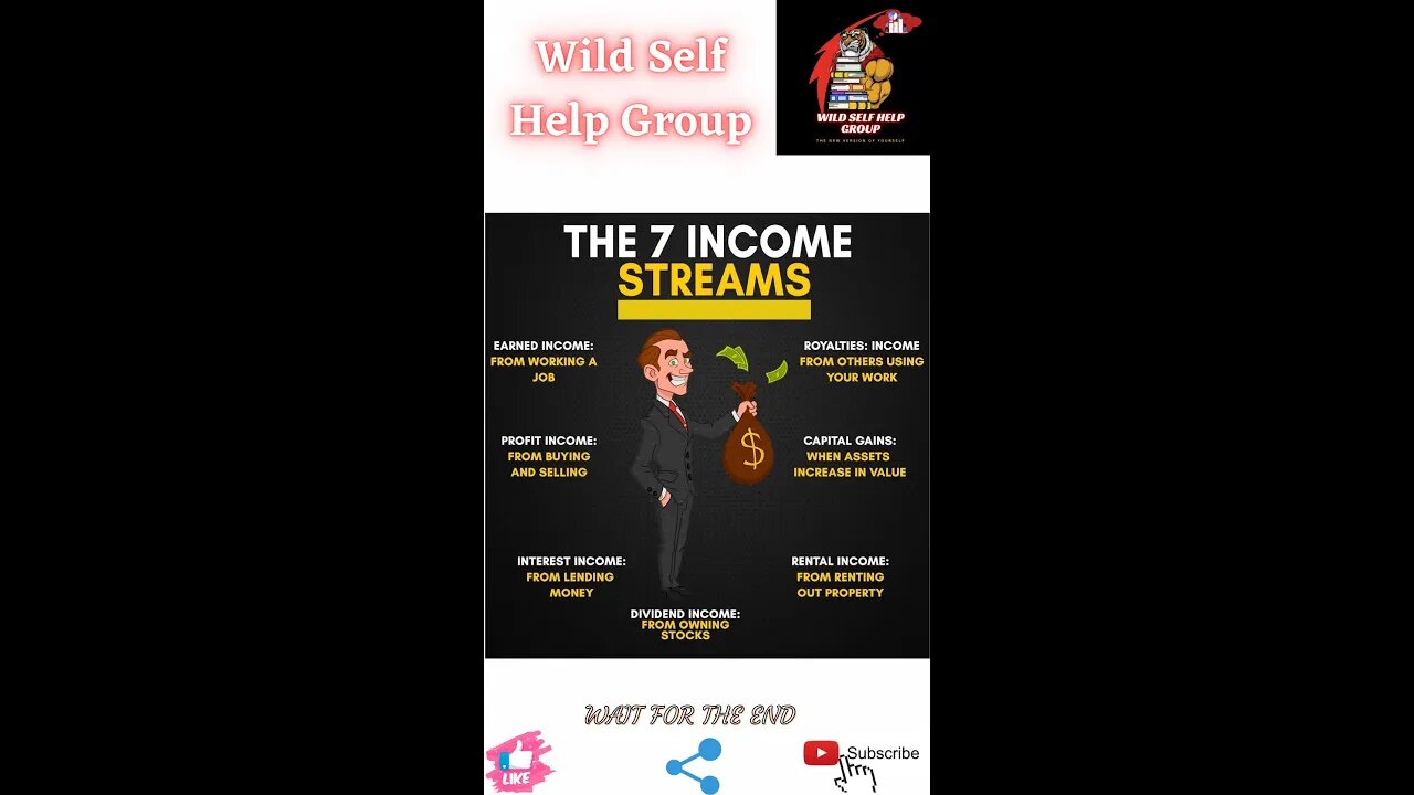 🔥The 7 income streams🔥#shorts🔥#viralshorts🔥#motivation🔥#wildselfhelpgroup🔥