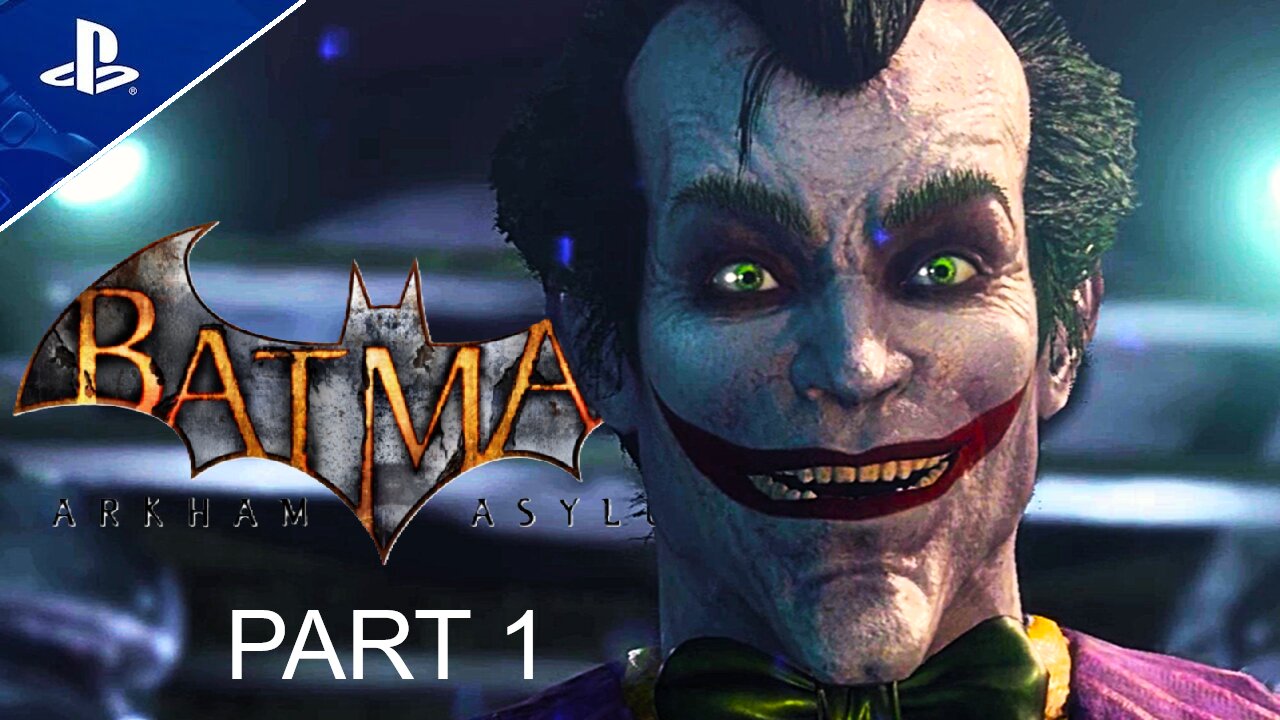 BATMAN ARKHAM ASYLUM | PART 1 PLAYTHROUGH 7/7/2024