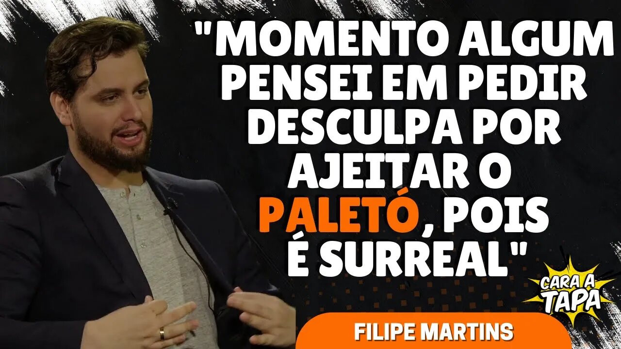 FILIPE MARTINS LEMBRA QUE É DE FAMÍLIA JUDAICA E QUE ACUSAÇÃO RACISTA NÃO TEM CABIMENTO