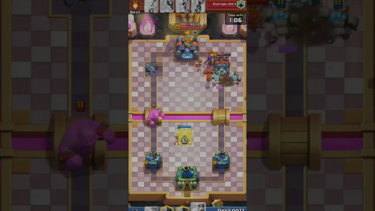 Unleashing the power of Clash Royale! 💥 Get ready for non-stop action! #GamingCommunity #ClashRoyale