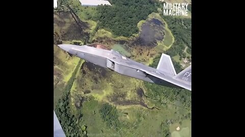 F-22 DANDO UMA VOLTA #shorts