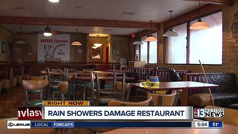 Rain damage causes restaurant Havana Express to close