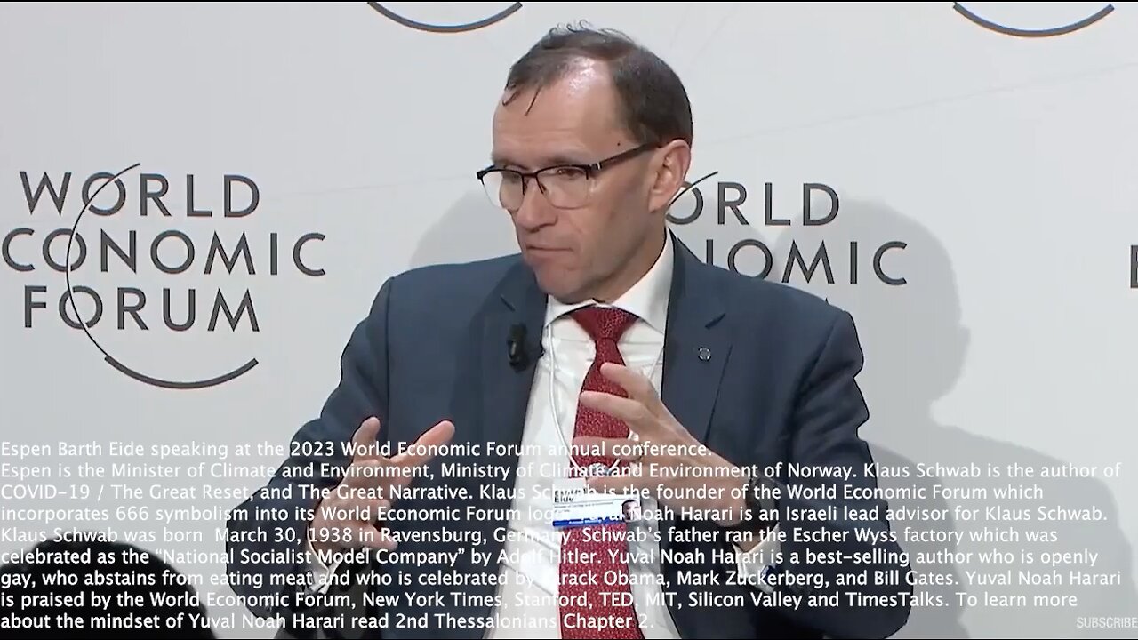 CBDCs | Carbon Footprint Trackers, Social Credit Scores & CBDCs | "We Need to Punish What We Want to Have Less of Through Carbon Pricing and So On." - Espen Barth Eide (Minister of Climate and Environment of Norway)