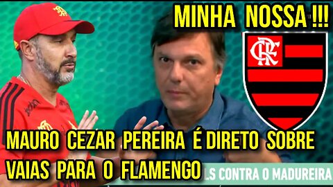 MINHA NOSSA! "NÃO SABEM NADA DE FUTEBOL"! MAURO CEZAR PEREIRA É DIRETO SOBRE VAÍAS PARA O FLAMENGO