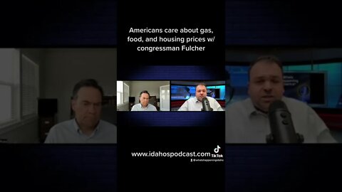 Americans care about keeping a roof over their head, not social issues w/congressman Fulcher
