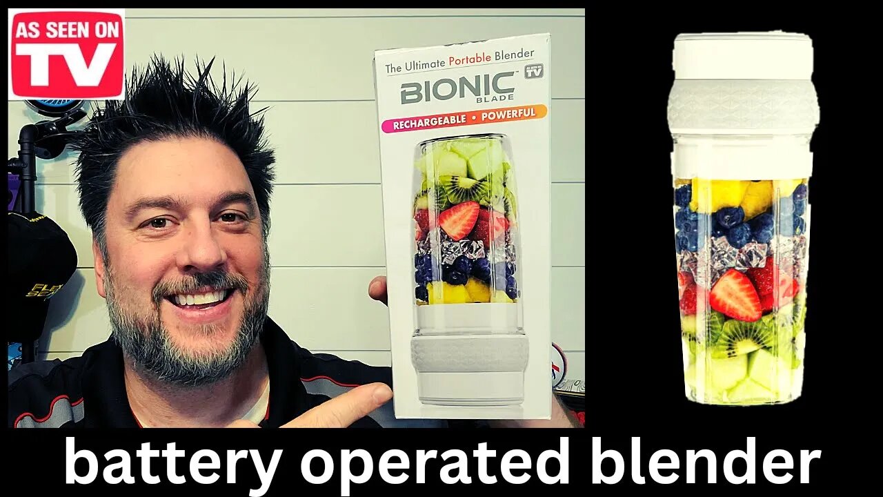 🌟 Bionic Blade. As seen on TV portable blender. Bionic Blender. Battery operated blender [476]