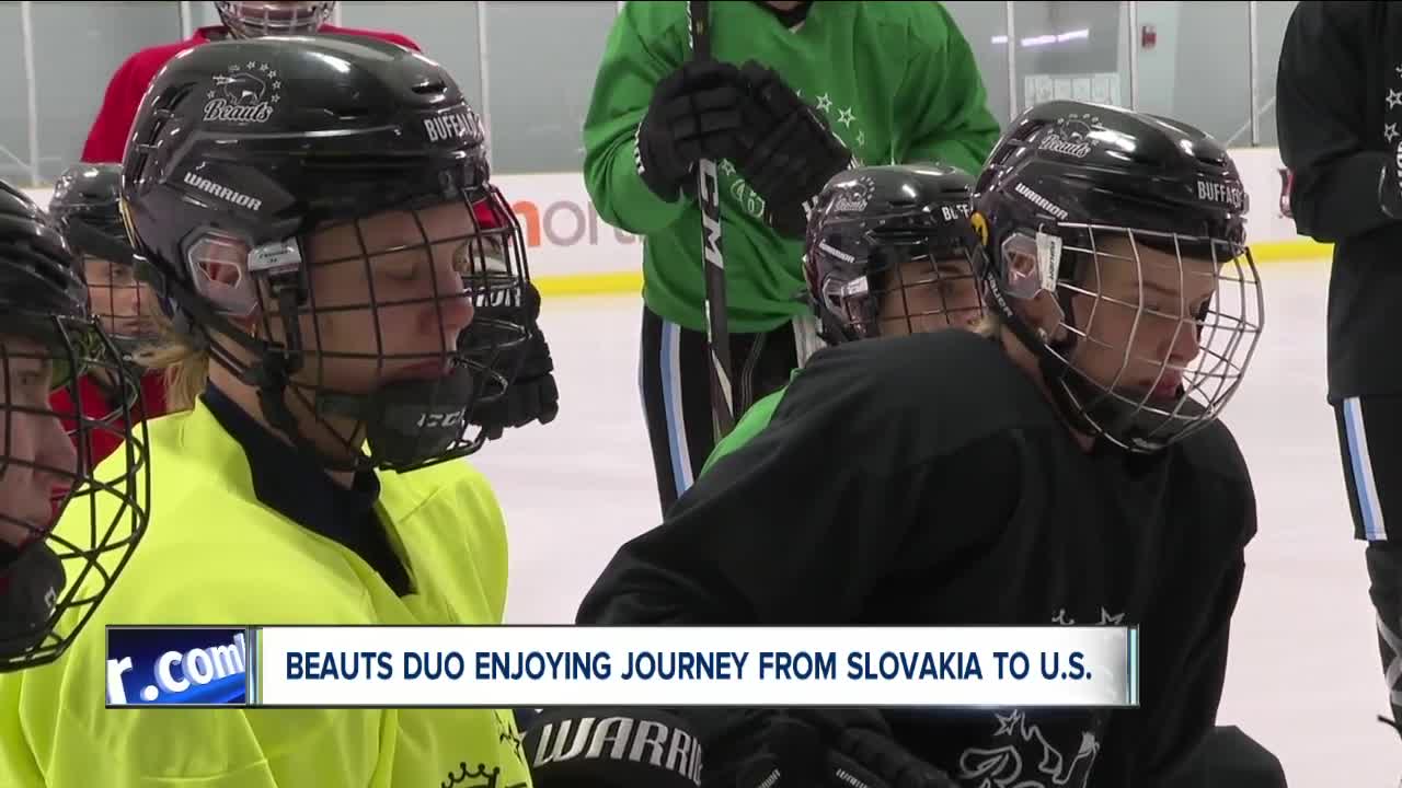 Beauts duo enjoying journey from Slovakia to Buffalo