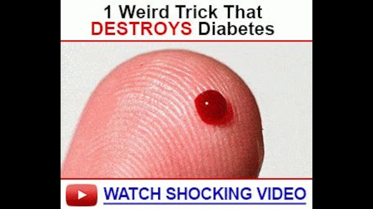 Type 2 Diabetes Symptoms Men&Women |1 Weird Trick That Destroys Diabetes