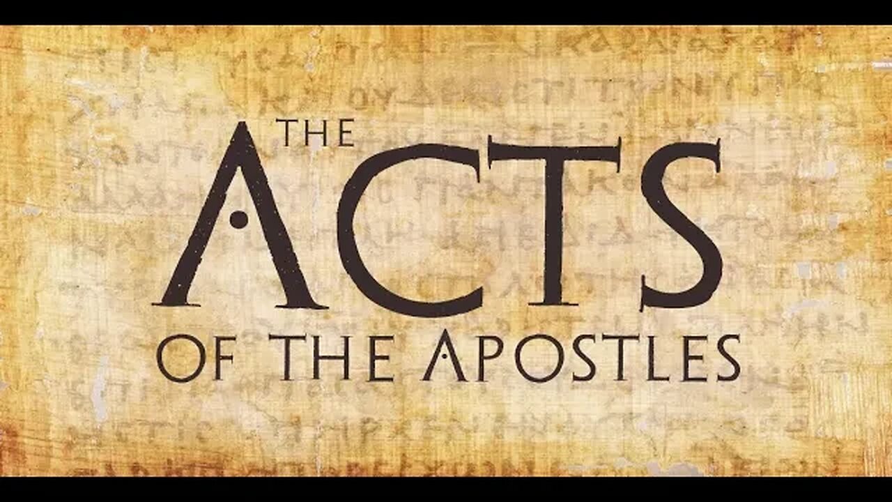 Acts - Chapter 2 - Pentecost