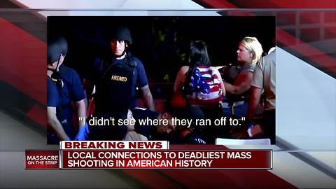 Local connections to Las Vegas shooting