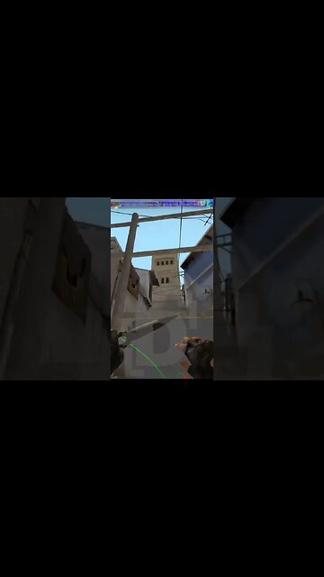 Smoke do L do Rato - Mirage | CSGO #shorts