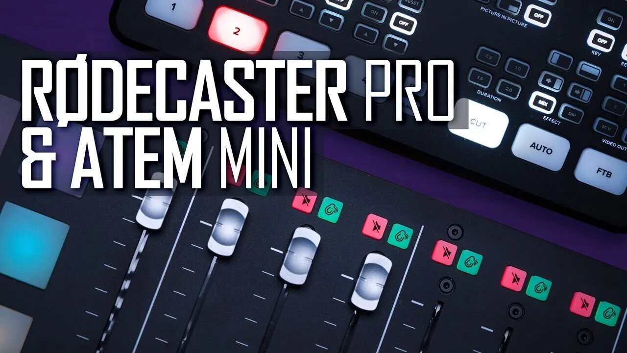 ATEM Mini Audio from RODECaster Pro