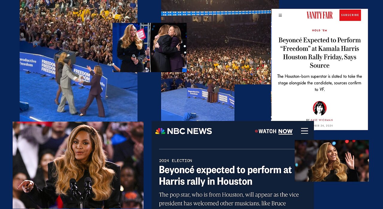 Beyonce fans mad as hell after she gave a 3 min speech & didn't perform at rally
