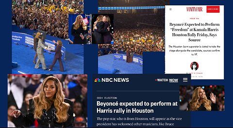 Beyonce fans mad as hell after she gave a 3 min speech & didn't perform at rally