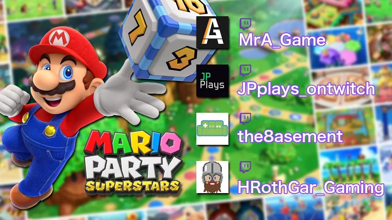 Mr. A Game and friends Mario Party Live Event!!