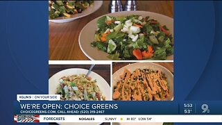 Choice Greens sells salads and other meals to go