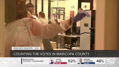 Counting the votes in Maricopa County