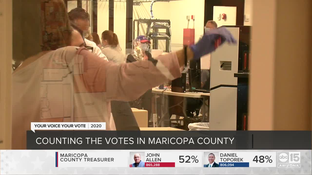 Counting the votes in Maricopa County