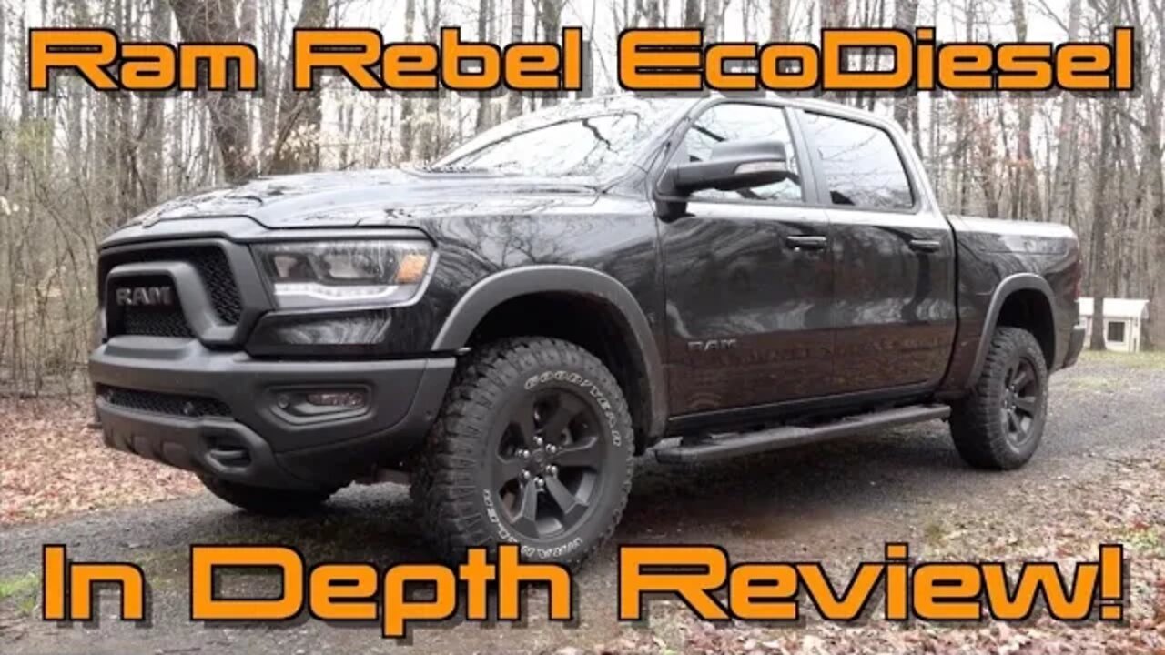 The Most Expensive Half Ton Pickup Of 2020? Ram 1500 Rebel EcoDiesel Review!