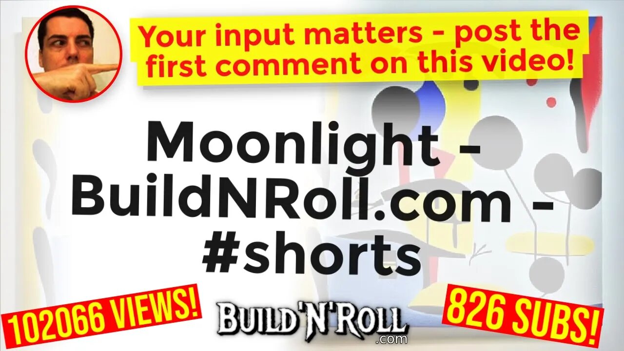 Moonlight - BuildNRoll.com - #shorts