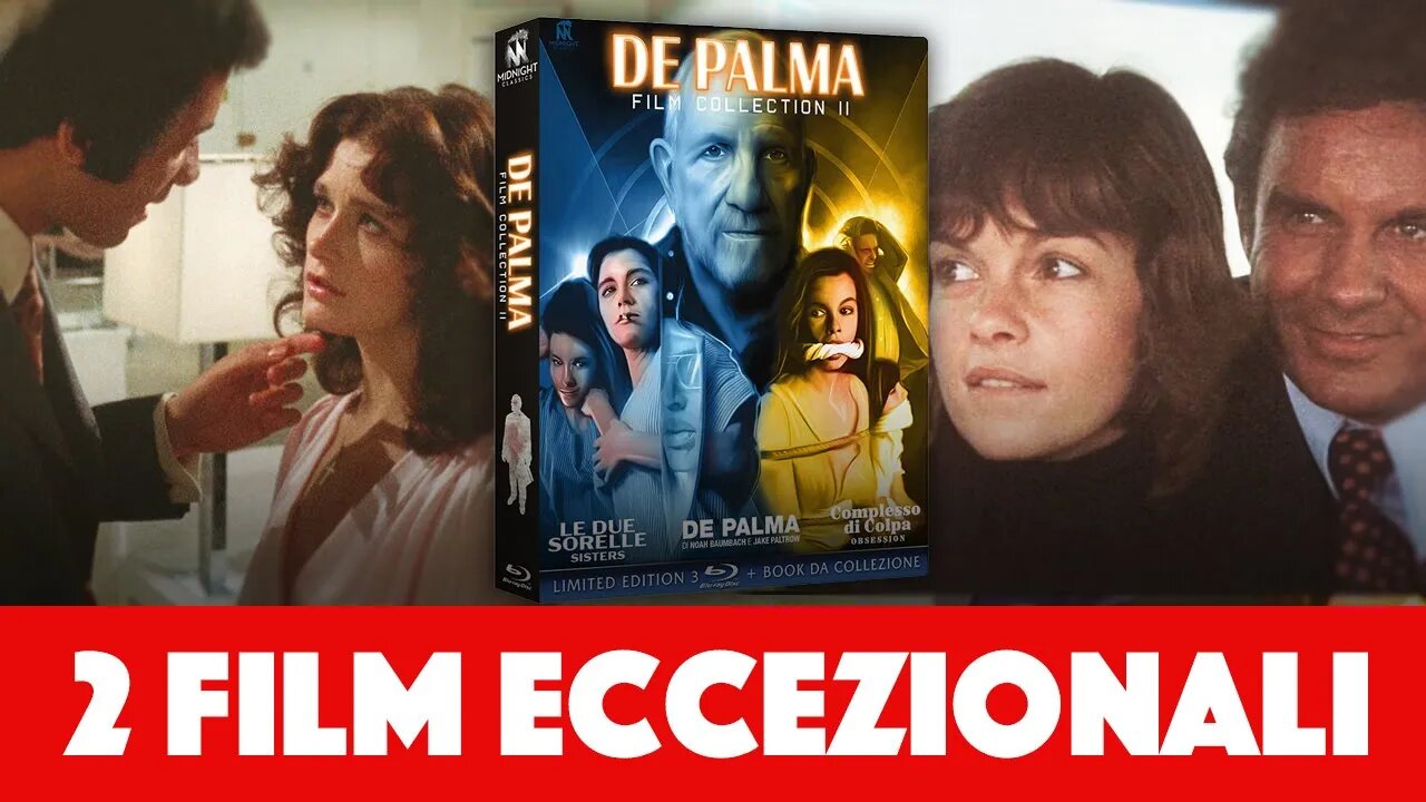 DE PALMA COLLECTION II: Le due Sorelle, Obsession, Woton's Wake, The Responsive Eye - Recensione