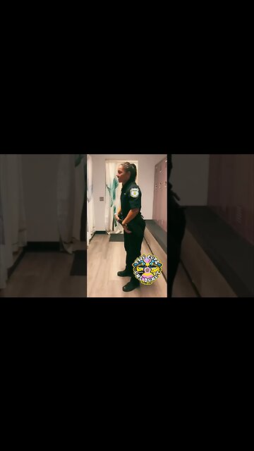 Cop can’t find partner! #funny #shorts #dancevideo #cops #police #fyp #new #trending #viral