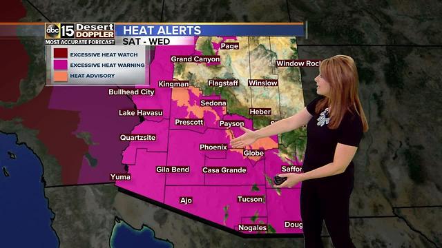 Temperatures to rise over Father's Day weekend