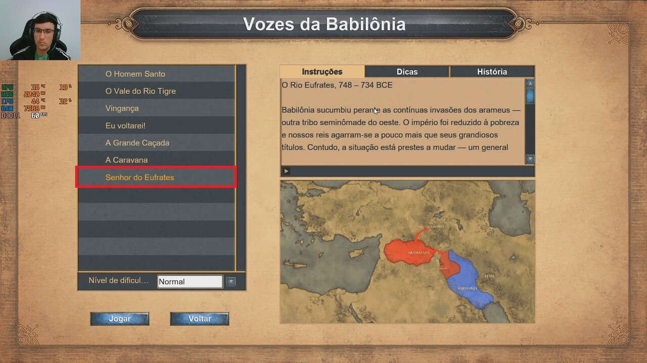 AGE OF EMPIRES 1 - 03 VOZES DA BABILÔNIA 7 - SENHOR DE EUFRATES