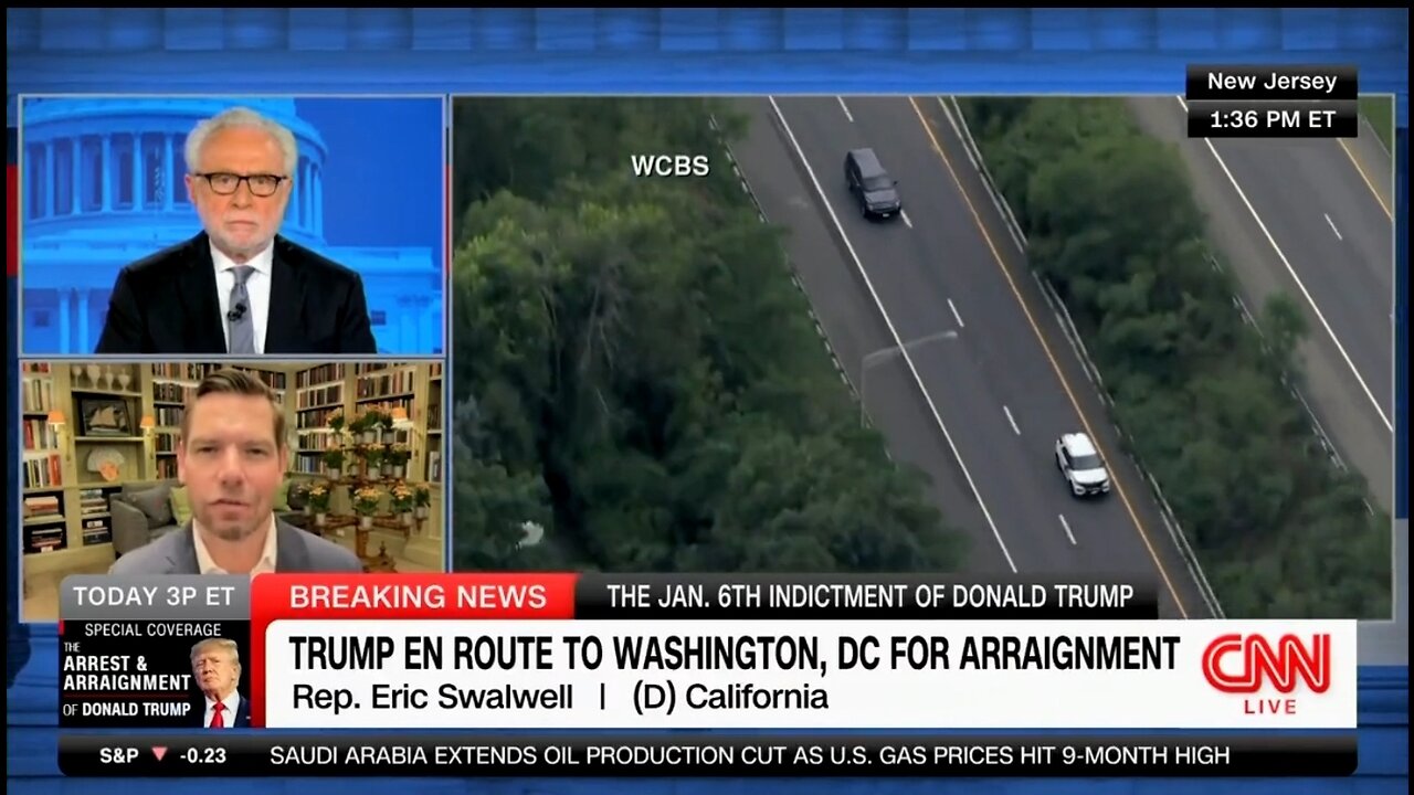 Eric Swalwell Fear Mongers: End Of Democracy If Trump Wins In 2024