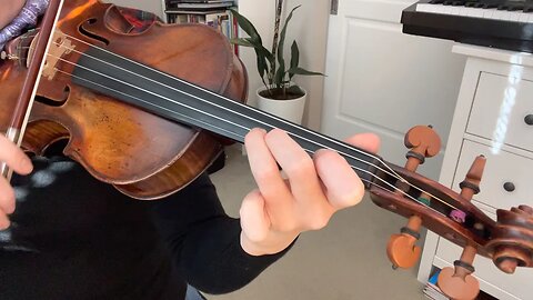 Eb Harmonic Minor Scale Violin Tutorial