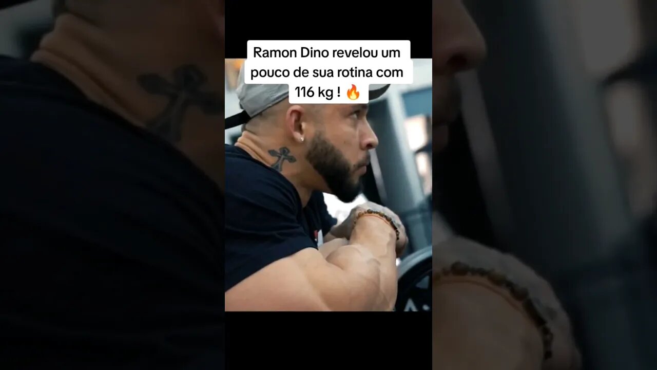 Ramon Dino revelou um pouco de sua rotina com 116 kg ! #shorts