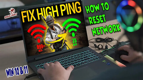 HOW TO RESET YOUR INTERNET FOR || GAMING || SLOW BROWSING || CONNECTIVITY || Windows 10 &11|| 2025