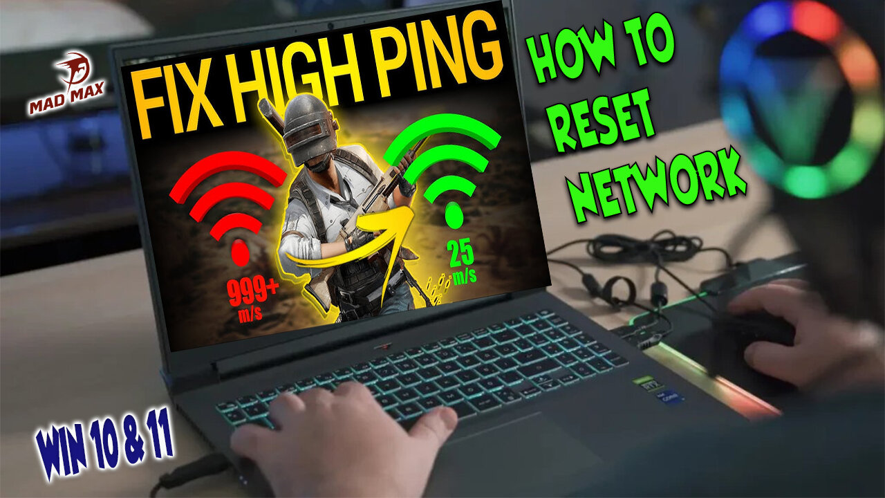 HOW TO RESET YOUR INTERNET FOR || GAMING || SLOW BROWSING || CONNECTIVITY || Windows 10 &11|| 2025