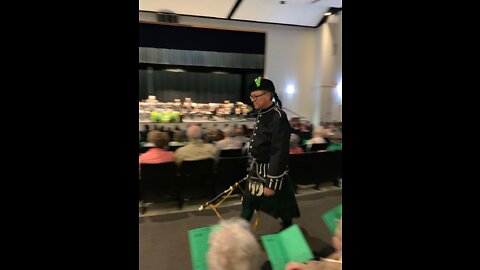 Celtic Music, "Irish Toast" with Bagpipes