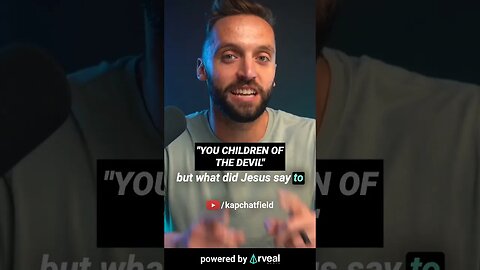 Jesus said THAT? ("You children of the DEVIL") 🤯 #jesus #christianity #demons #bible #god